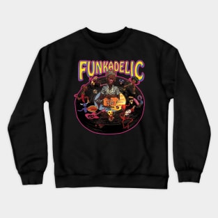 Funkadelics Fusion Threads That Harmonize with the Legendary P-Funk Sound Crewneck Sweatshirt